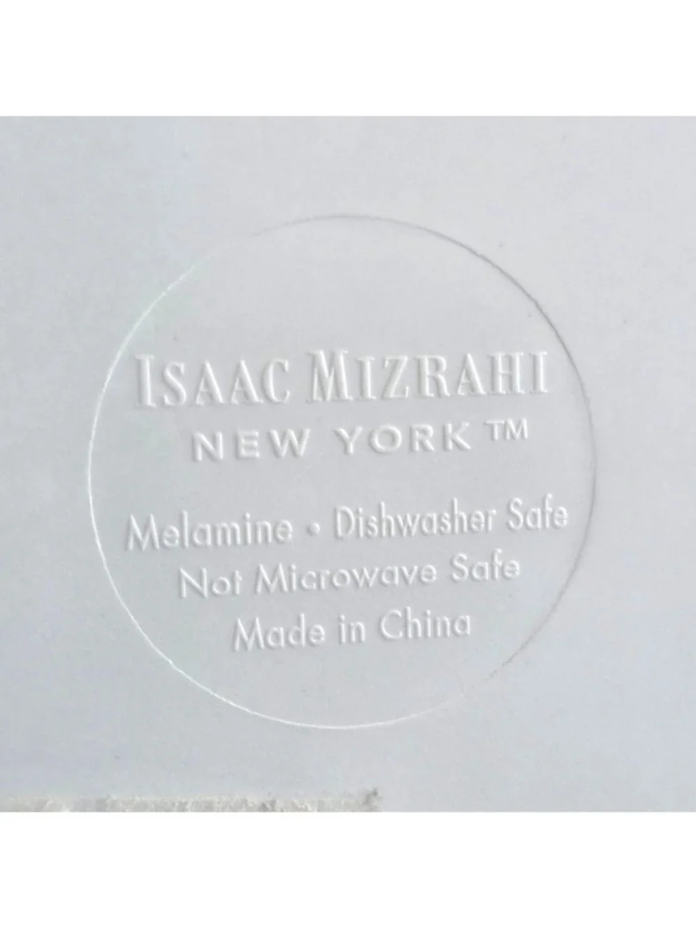 Isaac Mizrahi New York Pink Flamingo Decorated Display Tray 18